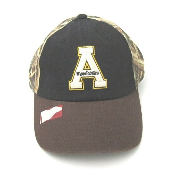 New W/ Tag Appalachian State Mountaineers Yosef Camo Mossy Oak Adjustable Hat - Picture 1 of 6
